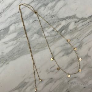 Adjustable Gold Necklace